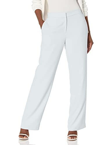 BCBGMAXAZRIA Women's Straight Leg Functional Pocket Zipper Pants