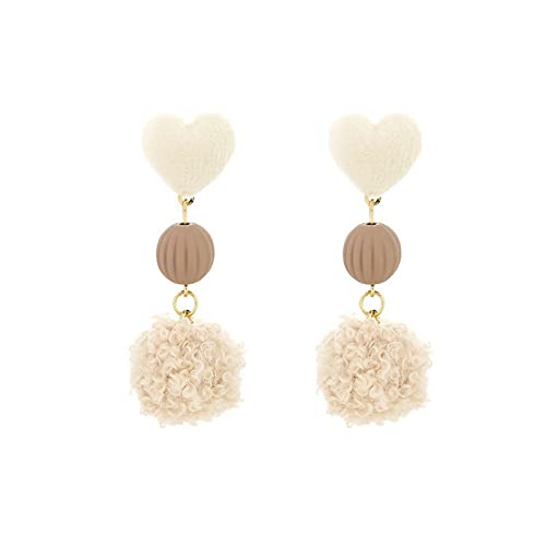 Boucles d'oreilles coeur festives pour banquets et grandes soirées chic