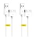 iPhone 4 4s Charger Cable iPad Charger, 2Pack 5 Feet Certified 30-Pin USB Charging Cable Compatible for iPad 1/2/3, iPhone 4/4S, iPhone 3G/3GS, iPod nano 5th/6th generations and iPod Touch 3rd/4th generations