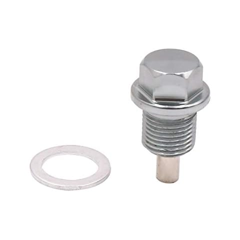 Tornillo de vaciado del cárter de aceite magnético gris M14x1.25 Cover