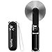 VigorLife Ventilatore Portatile 3 in 1, Mini ventilatore pieghevole Ricaricabile, 3 Velocità Ventilatore Silenzioso con Alimentatore Mobile, Alimentata tramite USB, per Esterni,Viaggi,Ufficio (Nero) immagine
