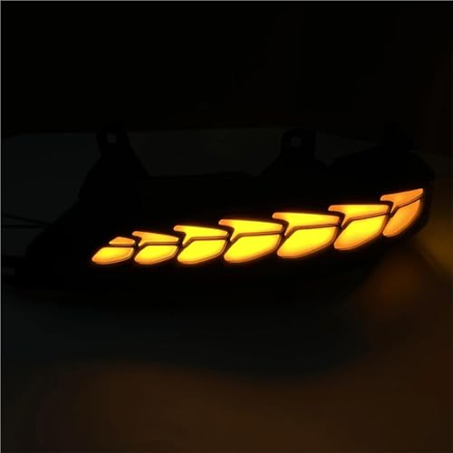 Luces intermitentes LED secuenciales con acabado ahumado para retrovisor 6