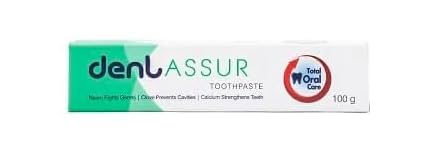 Dent.asur Total Oral Care Toothpaste | Neem, Clove & Calcium Formula | Teeth & Gum Protection | Fresh Breath | Pack of 1 (100g Each)-image-21