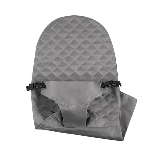 UWSTE Fabric Seat for Bouncer - for BabyBjorn Replacement Cover Compatible with BabyBjörn Bouncer Bliss, Soft Breathable Machine Washable (Dark Gray, Only Seat Cover)