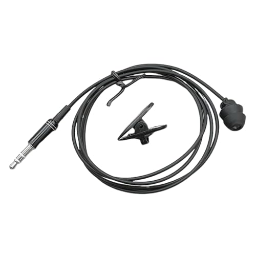Single Ear Mono Earbud - In-Ear Stereo-to-Mono Earphone with Mic | Noise-Isolating Single-Side Headphone, Ergonomic Design for Safe Driving, Jogging, and Office Use, 3.5mm Jack Compatible