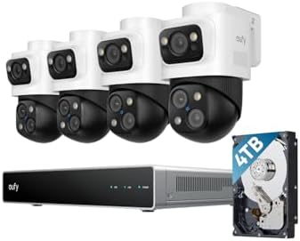 Amazon: eufy 4K NVR Security Camera System S4 Max, 4TB HDD,Power