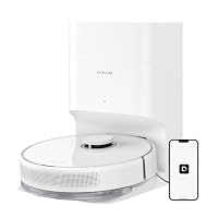 dreame D10 Plus Gen 2 Saugroboter mit Wischfunktion, Automatischer Staubentleerung, Speichert bis zu 90 Tage Staub, LiDAR-Navigation, 6000 Pa Saugkraft für Teppiche und Tierhaare, 285-Minuten-Akku – Ansicht 1