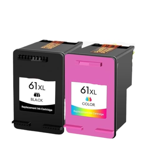 Cartouche d'encre 61XL compatible CH563W CH564W pack jet d'encre noir couleur Officejet 5530