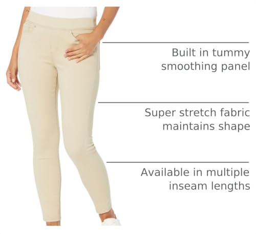 Levi Strauss Signature Gold Women's Totally Shaping Pull-On Skinny Jeans (Available in Plus Size), (New) Safari, 8 Short - image 4