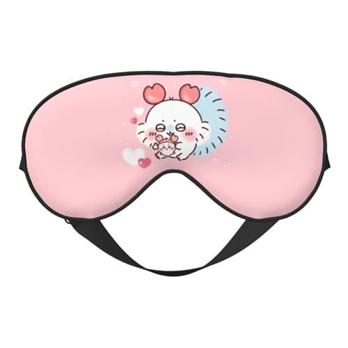 アイマスク ちいかわ モモンガ 睡眠アイマスク 目隠し 睡眠用 安眠グッズ 遮光 かわいい 軽量 柔軟 肌にやさしい 通気性 長さ調節可 繰り返し使える 洗濯可能 昼寝/仮眠/旅行に最適 男女兼用 プレゼント