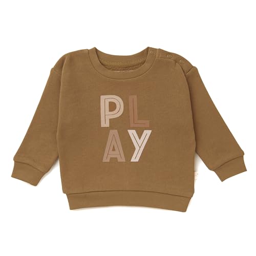 MakeMake Organics GOTS Certified Organic Cotton Sweatshirt Baby Toddler Young Kids Boys Girls Pullover Sweater