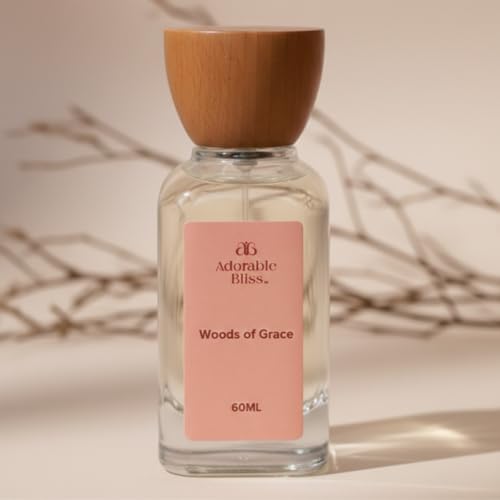 Image of Woods of Grace Eau De Parfum | Long Lasting | Premium Fruity & Earthy Perfume for Her | Quietly Confident Signature Scent for Office & Everyday Wear (60ml)