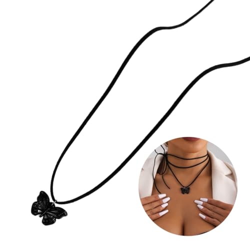 Collier réglable noir élégant pour sublimer les décolletés