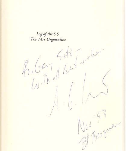 Log of the S.S. the Mrs. Unguentine 094595302X Book Cover