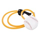 TOBBOMEY Banda De Resistencia para Lanzadores Entrenador De Swing De Béisbol Versátil