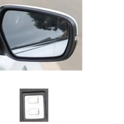Cristal térmico derecho para Kia K4 2014-2017 que elimina el vaho del espejo retrovisor exterior 5