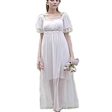 Womens' Summer Lace Vintage Nightgown Victorian Princess Nightdress Chemises Babydoll Pajamas Lounge