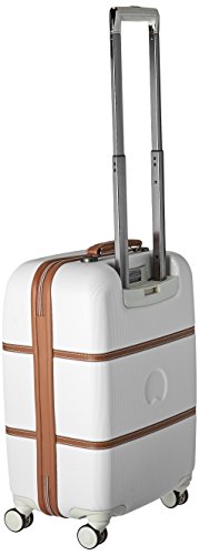 DELSEY Paris Chatelet Hardside Luggage with Spinner Wheels, Champagne White, Carry-on 21 Inch, with Brake