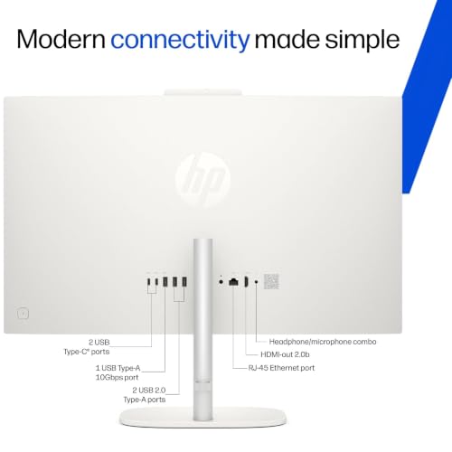 Image of HP 24 inch OmniStudio All-in-One Desktop Computer, 8GB DDR5 RAM, 128GB UFS