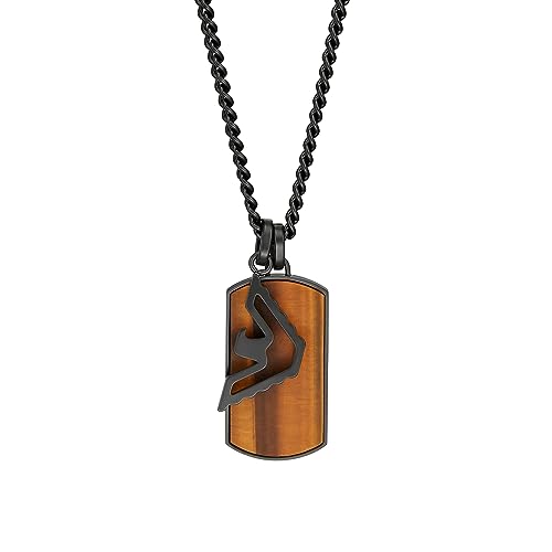 Image of Emporio Armani Stainless Steel Pendant or Chain Necklace for Men