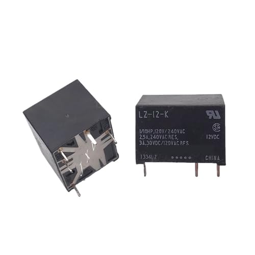 Relais LZ-12-K LZ12K 12V CC commutateur électronique 3A 5 pins pour circuit imprimé