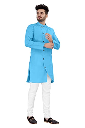 Image of Kurta pyjama for Mens In cross patten and classis colours