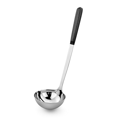 New Star Foodservice 52329 4 Oz Hollow Cool Touch Coating Handle Deep Soup Ladle thumb #3