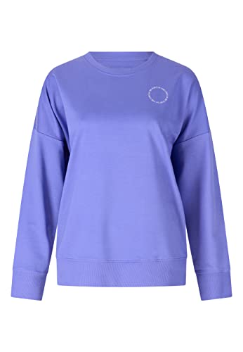 Peanuts Pullover Damen | Geschenke für Frauen | Cradle to Cradle | Snoopy | Woodstock | Sweatshirt | Sweater | Pulli | S-XXL | 100% Baumwolle (DE/NL/SE/PL Alphanumerisch M Regular Regular lila)