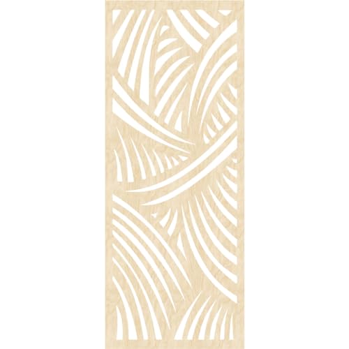 Image of Chester Decorative Pierced Fretwork Wood Wall Panels, 23 3 /8 inchW x 59 3 /8 inchH x 3 /8 inchT, Birch