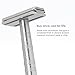 Henson Shaving Razor - Aluminum Double Edge Safety Razor with 5 Spare Blades, Henson Shave Cream, 100 pack RK Shaving Double Edge Razor Blades