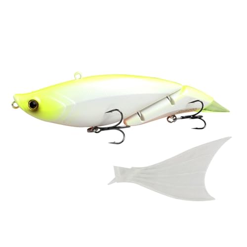 Big bait for accessoires de pêche MINGSHAN leurre flottant articulé contre les herbiers