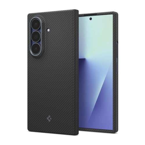 Image of Spigen Air Skin Aramid MagFit Case for Samsung Galaxy Z Fold 7, Black
