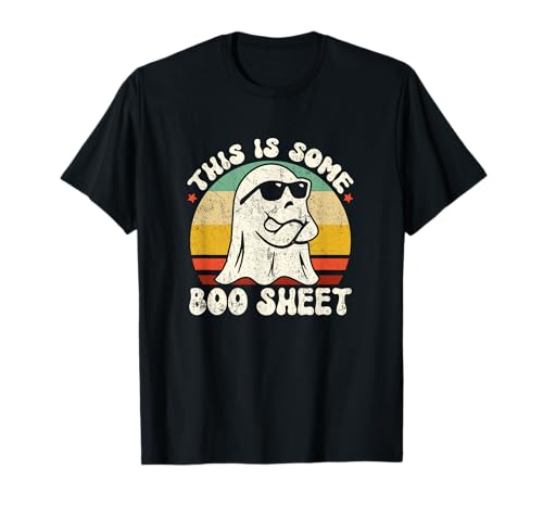 Funny Halloween Boo Ghost Costume This is Some Boo Sheet T-Shirt