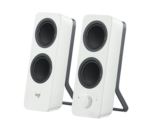 Altavoces Bluetooth Logitech Z207 blanco que solucionan los cables sueltos en el PC 3
