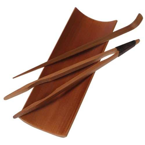 Cabilock 1Set Tea Accessories Set Tea Ceremony Tools for Tea Lovers Includes Tea Clip Needle and Spoon for Tea Brewing