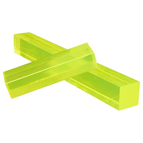 Polyurethane Square Rods 500mm 55x55mm-100mm High Elasticity Urethane PU Bar Rubber Rod Plastic Sticks Shock Absorbing Seal for Industrial Machinery Parts Home DIY(55 * 100 * 500mm)