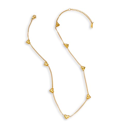 Image of Rubans Demi Fine Stainless Steel Pendant Chain Daily Gift for Women & Girls