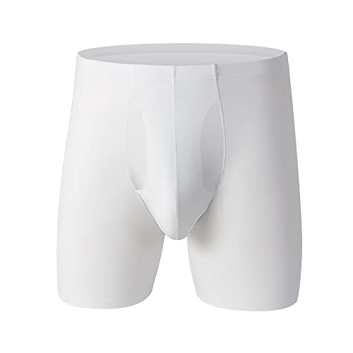 Men Soft Stretch Briefs Boxers Loose Cool Comfortable Breathable Trunks Moisture Wicking Underwear Boxer Short