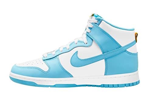 Nike Dunk High DD1399 102 Jeu Royal pour homme Taille, Blue Chill Blue Chill White, 45 EU