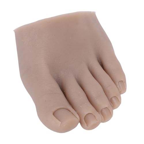 Pied d'entraînement nail art modèle pratique pédicure silicone réutilisable - 6