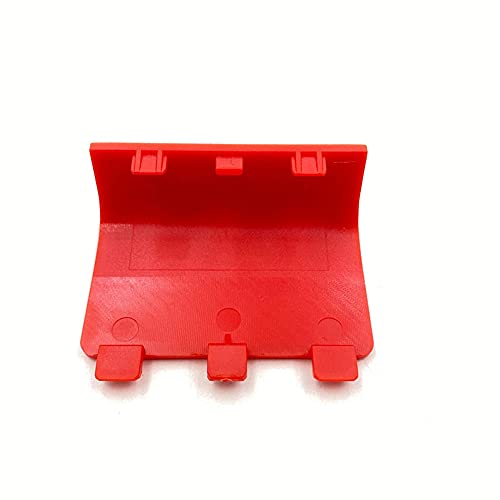 Image of Replacement Battery Back Cover for Xbox Series S X Controller, Battery Door Lid Repair Shell 1 (Red)