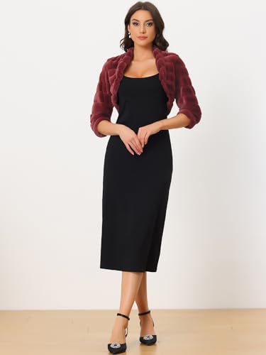 Chaqueta bolero elegante para vestidos de noche en bodas y fiestas 3