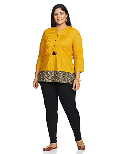 Image of Amazon Brand - Myx Women Cotton Short Kurti