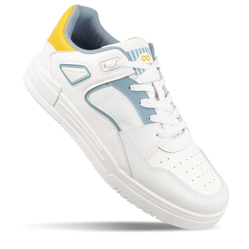 Image of WALKAROO Men's Lace Up Sports Sneakers SGE24007