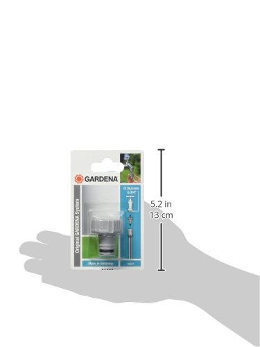 GARDENA kraanaansluiting 26,5 mm (G 3/4"): Aansluiting voor waterkranen met schroefdraad, waterdichte verbinding, eenvoudig te gebruiken, verpakt (18201-20) - Image 5
