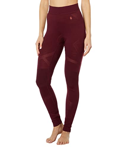 Smartwool Intraknit Thermal Merino Base Layer Bottom - Women's Black Cherry Small #TOP16