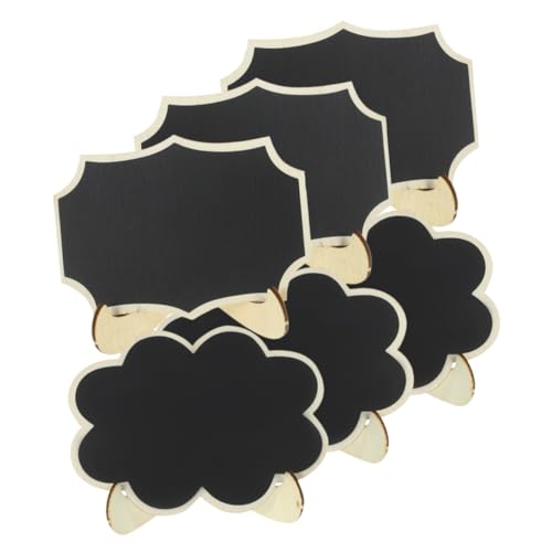 Happyyami Mini Chalkboards for Signs 6 Pack Chalkboard Menu Board for Home Office