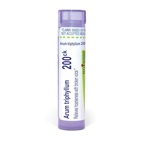 Boiron Arum Triphyllum 200Ck Homeopathic Medicine for Hoarseness - 80 Pellets - image 1