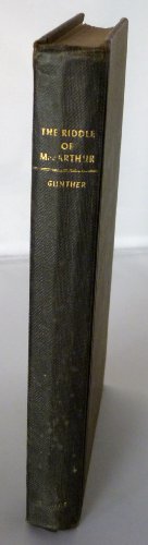 The Riddle of MacArthur - Japan, Korea and the ... B001PHMSY8 Book Cover