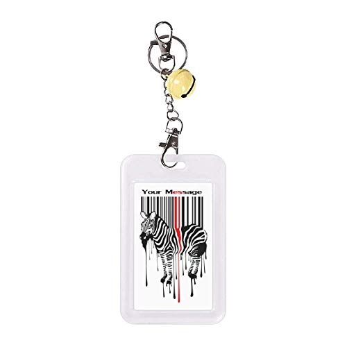 Badge de protection pour carte de crédit étui anti scan NFC rigide graffiti noir